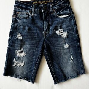 American Eagle Blue Jean Shorts - size 26
